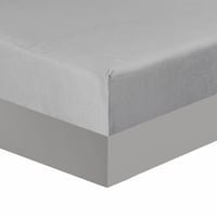 مفرش شتوي مخمل فرو مفرد ونص 4 قطع - فلورا - رمادي...