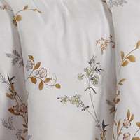 مفرش صيفي مقاس كوين وجهين ٧ قطع - فيفيان - كريمي -...