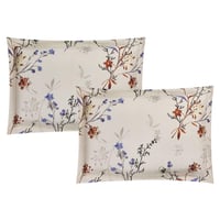 مفرش صيفي مزدوج 6 قطع - كاليندا - كريمي - بيج