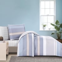 مفرش صيفي مفرد ونص 4 قطع - اليساندرا - رمادي - رصا...