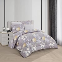 مفرش صيفي مزدوج 6 قطع - كاليندا - متعدد الألوان