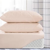 طقم شرشف قطن 300غرزة صيفي مفرد ونص مبطن بحشوة خفيف...