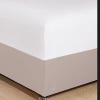 مفرش صيفي مزدوج 10 قطع - ريفيرا - أبيض