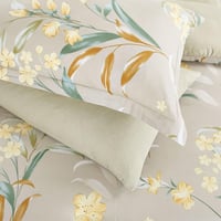 مفرش قطن صيفي مفرد ونص 4 قطع - فاليريا - بيج