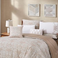 مفرش قطن عالي النعومة مزدوج 300 غرزه 8 قطع - ايليو...