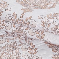 مفرش صيفي مزدوج حشوة مضغوطه 6 قطع - لونيا- اوف واي...