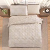 مفرش صيفي مفرد ونص حشوة مضغوطه 4 قطع - افروديت - ك...