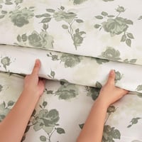 مفرش قطن صيفي مزدوج 8 قطع - افاليون -بيج فاتج - اخ...