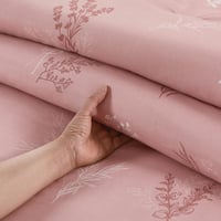 مفرش صيفي مزدوج وجهين 7 قطع - اوركا - زهري غامق -...