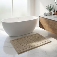 سجادة حمام مقاس 60*90 - أرينا - بيج غامق