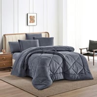 مفرش شتوي مخمل فرو مفرد ونص 4 قطع - ميرولينا - رما...