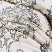 مفرش صيفي مزدوج من قماش التنسيل 8 قطع - ايليثيا -ك...