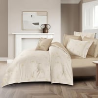 مفرش صيفي مزدوج تنسيل قطن 300 غرزة + مخدة هدية