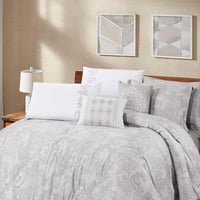 مفرش قطن عالي النعومة مزدوج 300 غرزه 8 قطع - ايليو...