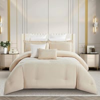 مفرش صيفي مزدوج مطرز فاخر 12 قطعة - موديلات متعددة