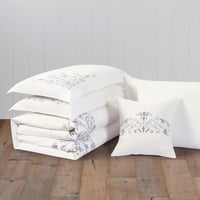 مفرش قطن مطرز حشوة متحركة صيفي مزدوج 9 قطع - لينوف...