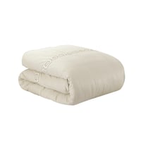 مفرش فندقي مزدوج مطرز 7 قطع - فاي  - كريمي