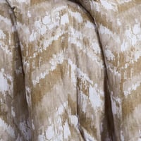 مفرش صيفي مقاس كوين وجهين ٧ قطع - ويلز - بيج غامق...