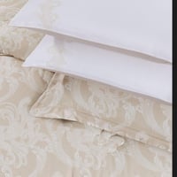 مفرش قطن عالي النعومة مزدوج 300 غرزه 8 قطع - ايليو...