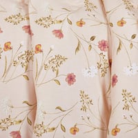 مفرش قطن صيفي مفرد ونص 4 قطع - فاليريا -كريمي غامق...