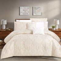 مفرش قطن عالي النعومة مزدوج 300 غرزه 8 قطع - ايليو...