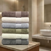 منشفة قطن - فيلوتشي- مقاس وسط - 140*70 - متعدد الأ...