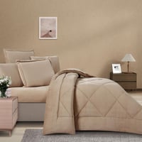 مفرش شتوي مخمل فرو مقاس كوين 6 قطع - لوريفا بيج-