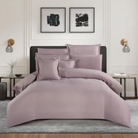 مفرش فندقي فاخر مزدوج ناعم 11 قطعة – سولين Soline-...