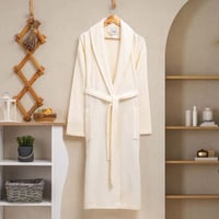 طقم روب حمام قطن تركي 1 قطعة - ايفرلاست - سكري