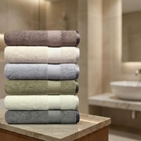 منشفة قطن - نوفارو - مقاس صغير - 90*50 - متعدد الأ...