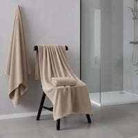 منشفة كورال فليس - إشيل - مقاس كبير - 90*180 - بيج