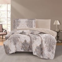 مفرش صيفي مفرد ونص حشوة مضغوطه 4 قطع - افروديت - ك...