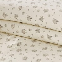 مفرش قطن صيفي مفرد ونص ٤ قطع - نولين - بيج فاتح -...