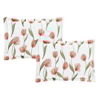 مفرش شتوي مخمل مفرد ونص 4 قطع - تالورا - أبيض - خو...