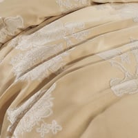 مفرش صيفي فاخر مفرد ونص جاكار مطرز 6 قطع – دانييلا...