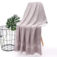 منشفة قطن بامبو مقاس صغير -بيج