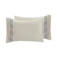 مفرش صيفي مناسب لمقاس كوين ومفرد ونص مطرز بنظام فن...