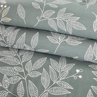 مفرش قطن صيفي مفرد ونص 4 قطع - فاليريا -رمادي غامق...