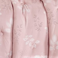 مفرش صيفي مفرد ونص 4 قطع - اليساندرا - زهري - رماد...