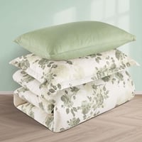 مفرش قطن صيفي مفرد ونص 4 قطع - فاليريا - بيج فاتح...