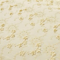 مفرش صيفي مزدوج مطرز مزين بالدانتيل 7 قطع - ايسولد...