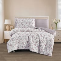 مفرش صيفي مفرد ونص 4 قطع - اديلين - سكري -بيج غامق