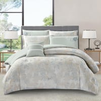 مفرش صيفي مزدوج تنسيل قطن 300 غرزة + مخدة هدية