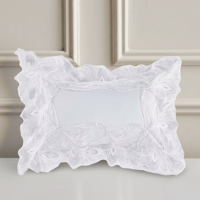 مفرش عرائسي صيفي مزدوج مزين بالدانتيل7 قطع - يولين...