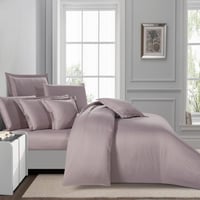 مفرش فندقي فاخر مزدوج ناعم 11 قطعة – سولين Soline-...