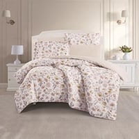 طقم بيت لحاف بدون حشوة مقاس كوين 6 قطع - نيرالين -...