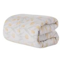 مفرش شتوي مخمل فرو محفور مفرد ونص 4 قطع - انديرا -...