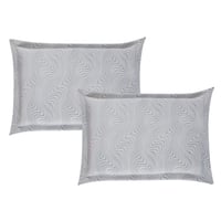 مفرش شتوي مزدوج مخمل فرو 6 قطع - اورنيلا - ابيض عا...