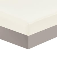 مفرش صيفي مزدوج 6 قطع - كاليندا - بني - كريمي