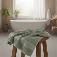 منشفة قطن - فيوريتا - مقاس صغير - 90*50 - اخضر